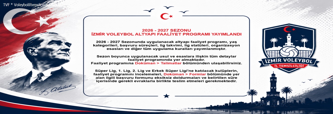2026-2027 Sezonu Altyapı Faaliyet Programı Yayımlandı
